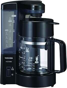 TOSHIBA コーヒーメーカー HCP-A3MK ブラック TOSHIBA コーヒーメーカー HCP-A3MK ブラック
