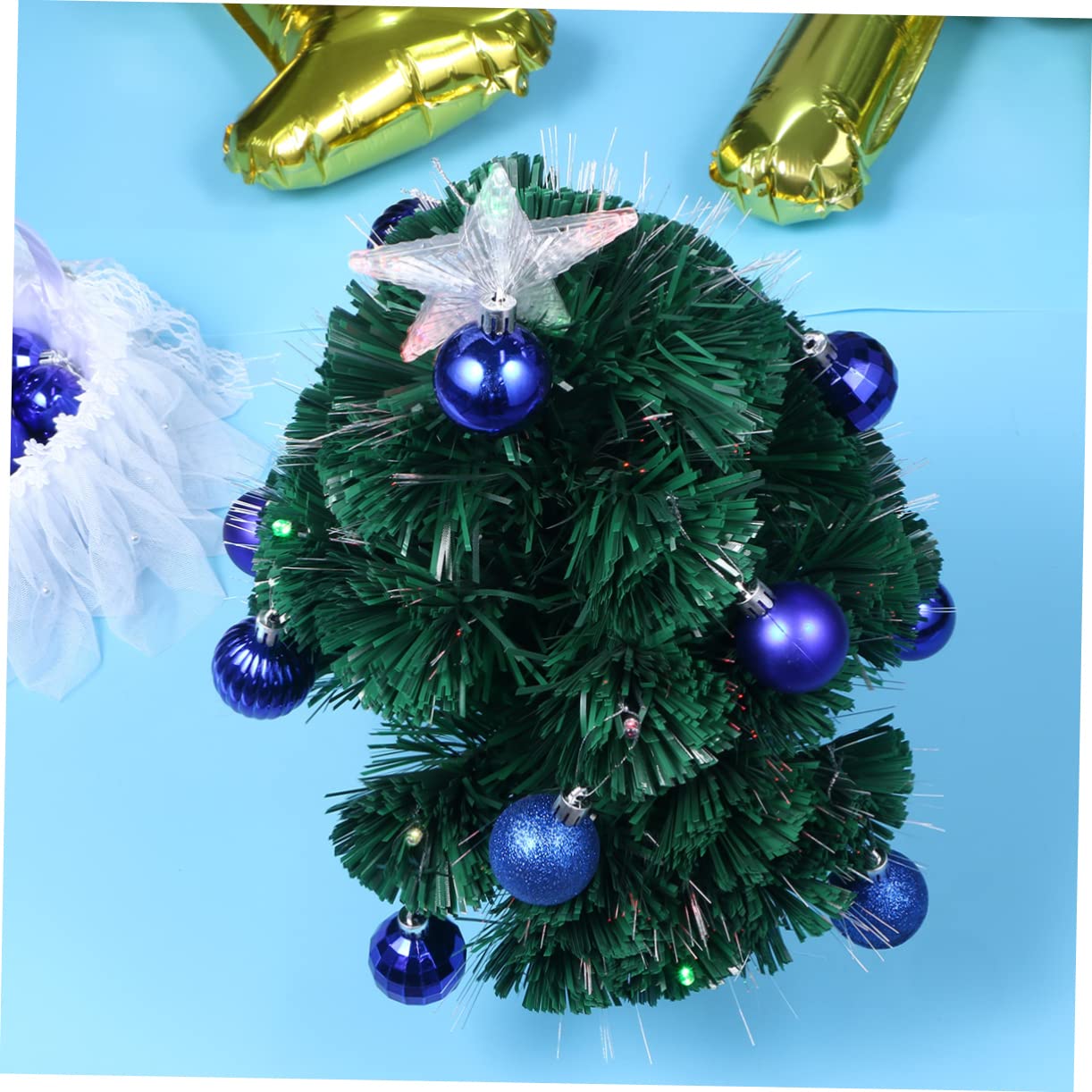 TOPBATHY 102 STK Weihnachtskugeln zum Aufhängen Kugelschmuck für den Weihnachtsbaum Weihnachten Weihnachtsfeiertage christbaumkugeln weihnachtsbaumkugeln Weihnachtsbaum hängende Kugeln Blue