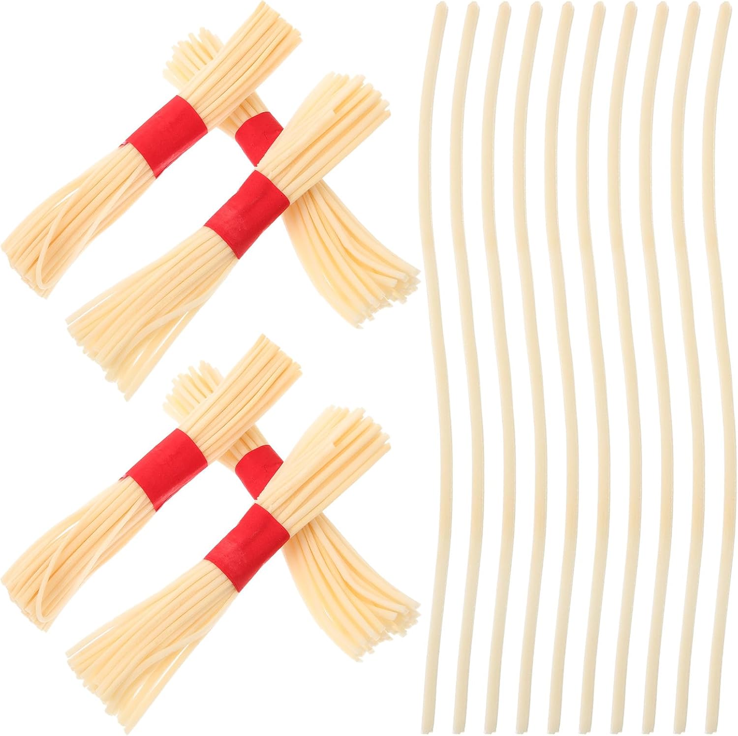 PRETYZOOM 1200pcs Butter Lamp Wicks for Candle Making and Oil Lamps Replacement Suitable for DIY Candle Crafts and Religious Offerings