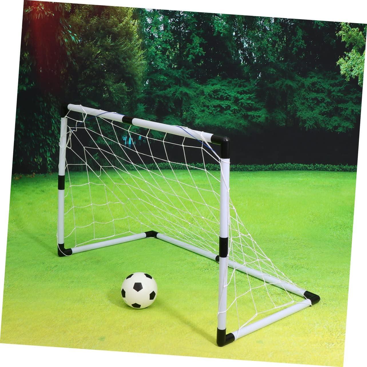 1pc Football Net for Boy Girl Lightweight Portable Soccer Goal Weather-Resistant Mesh for Backyard and Outdoor Games for Family Fun and Sports Training