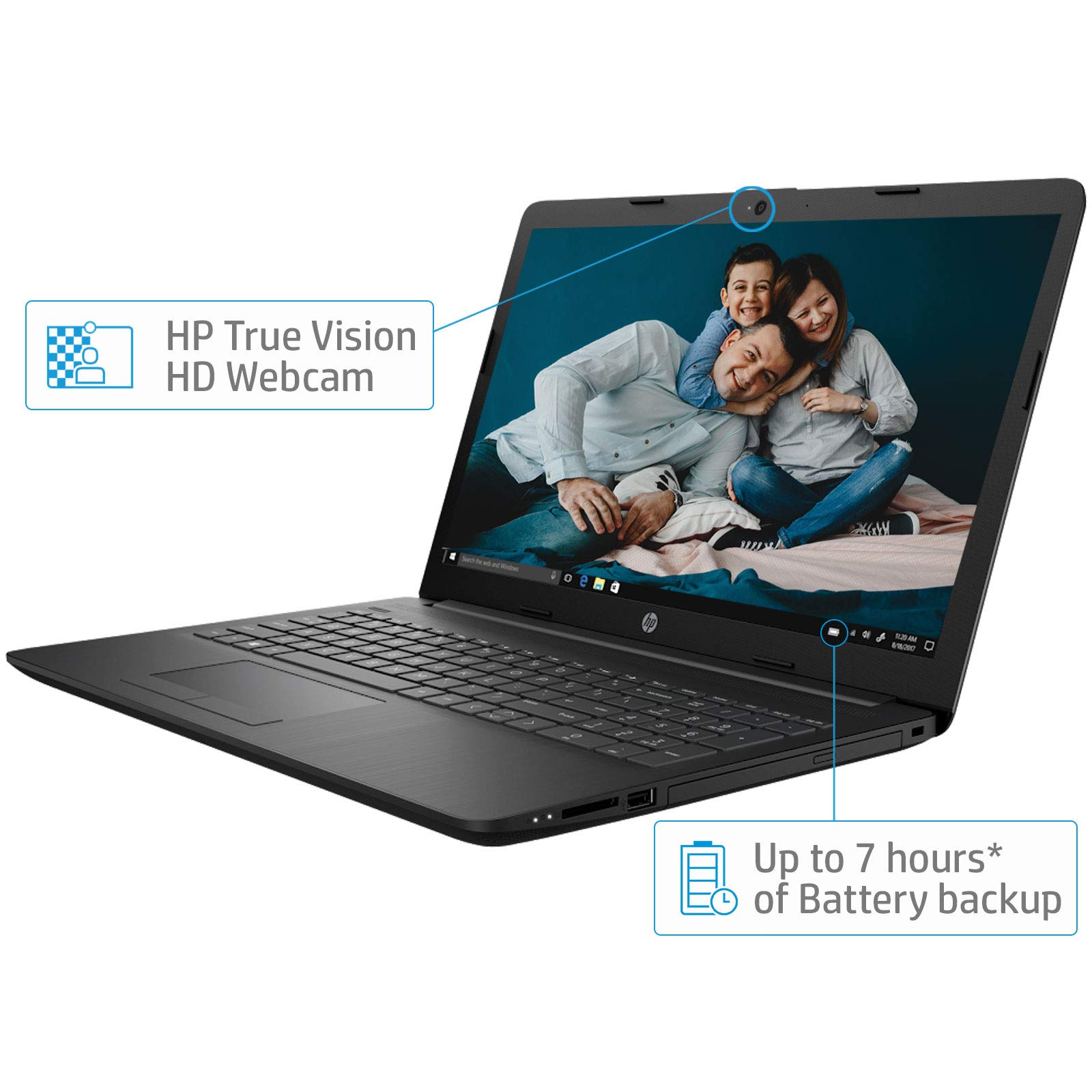 HP 15 Intel Core i5 8th Gen (8GB/1TB HDD/DOS/2GB Graphics
