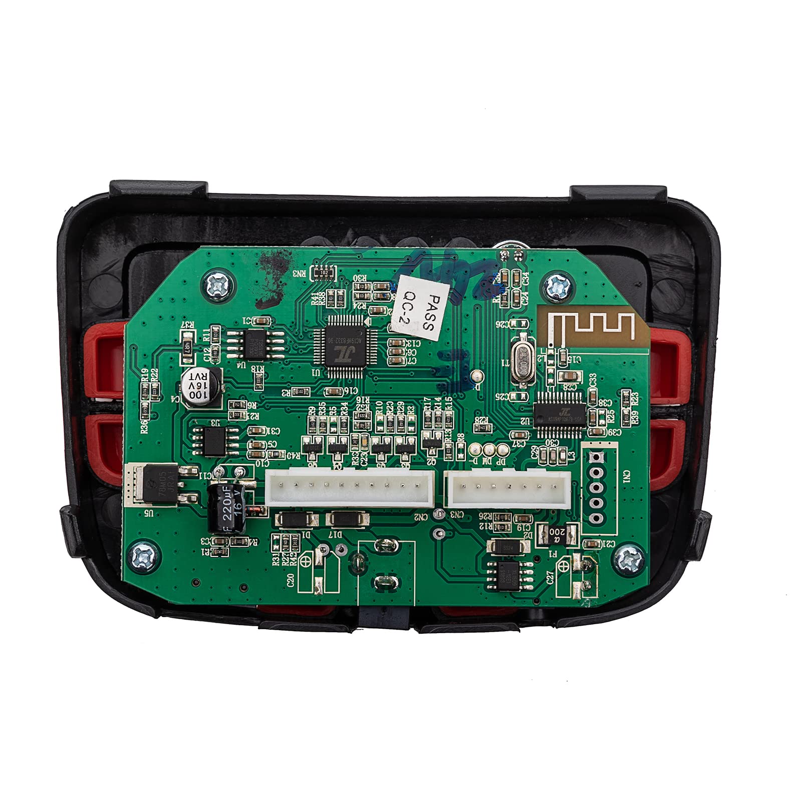 24 V para niños vehículo eléctrico SQ9088 Fuente de alimentación Interruptor de control central multifunción Conexión Bluetooth Música Power Display Panel central Piezas de repuesto de coche de 2