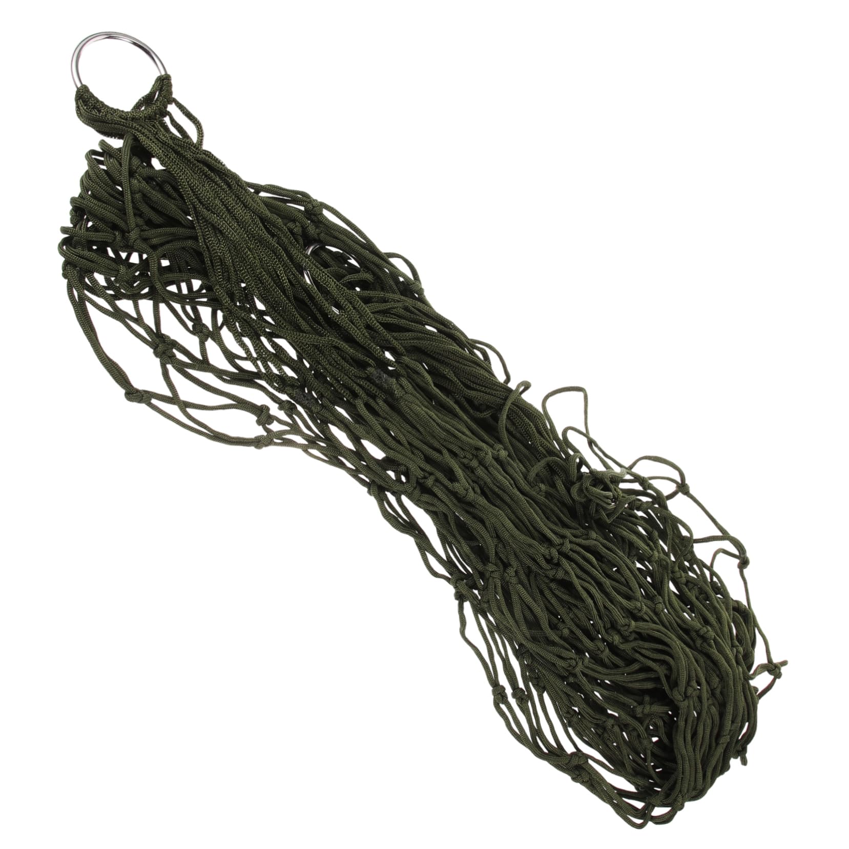 ibasenice 2 Sets Camping Hammocks for Adults Bold Nylon Rope Sturdy Mesh Design Multi-Person Sleeping Hammock