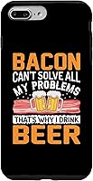 Vista 1 de Bacon Lover Funny Bacon Famous Food Keto Diet Case for iPhone 7 Plus/8 Plus