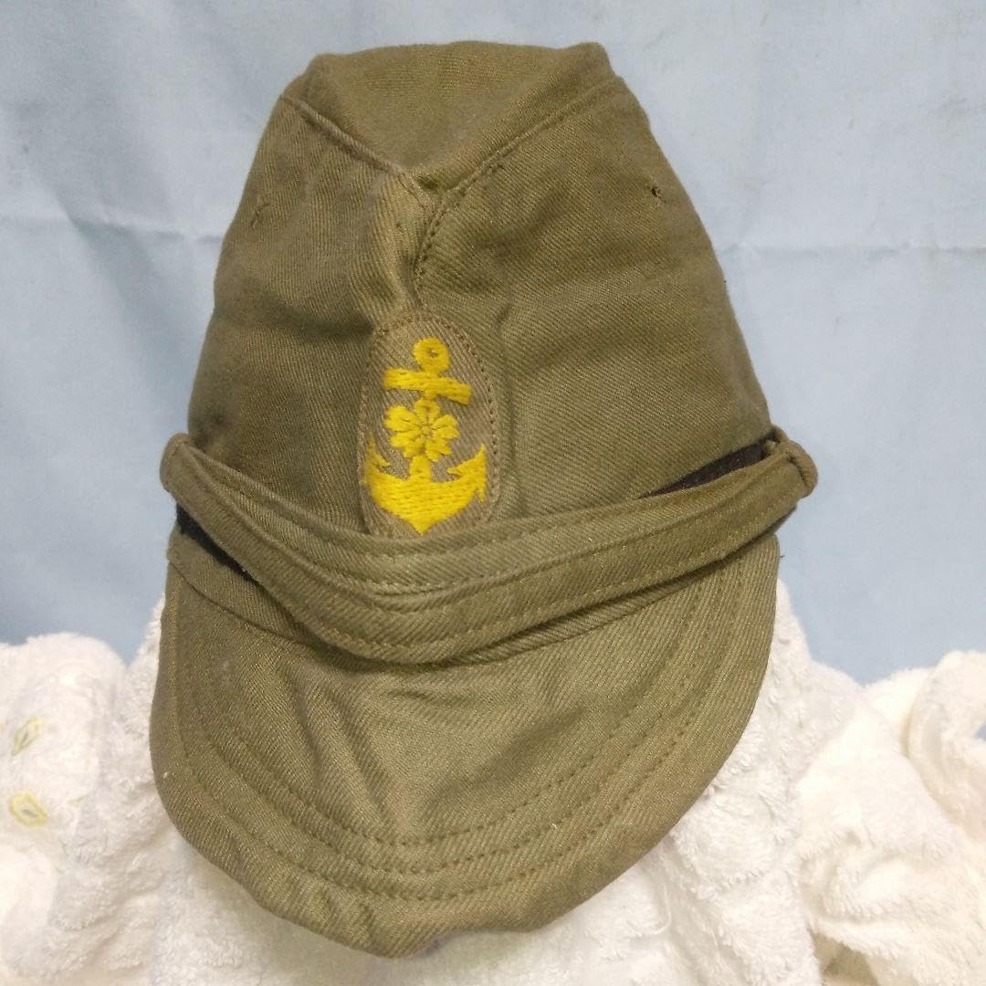 日本海軍士官用3種事業帽（実物) 日本海軍士官用3種事業帽（実物) - メルカリ