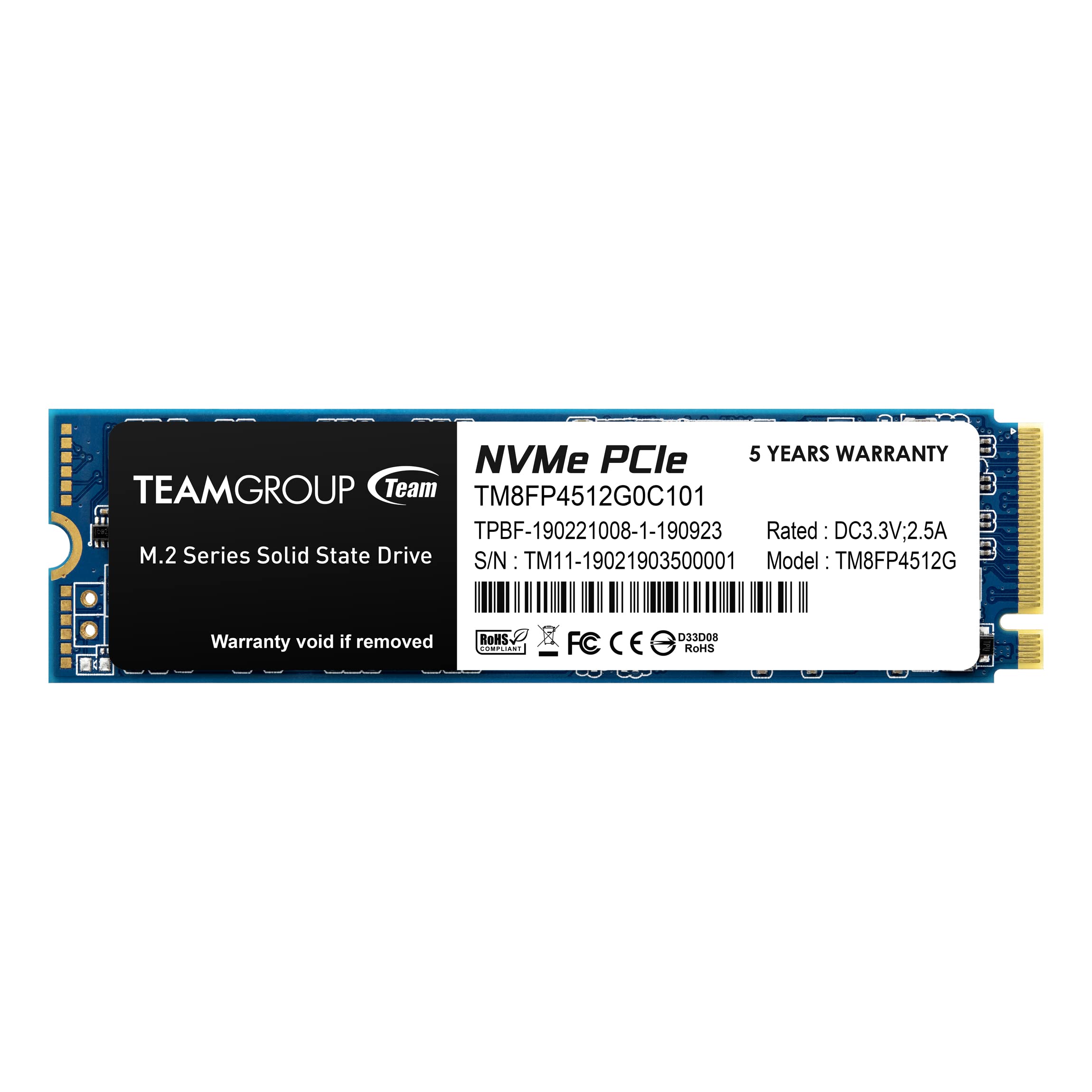 TEAMGROUP MP33 M.2 512GB PCI Express 3.0 3D NAND NVMe — view 8