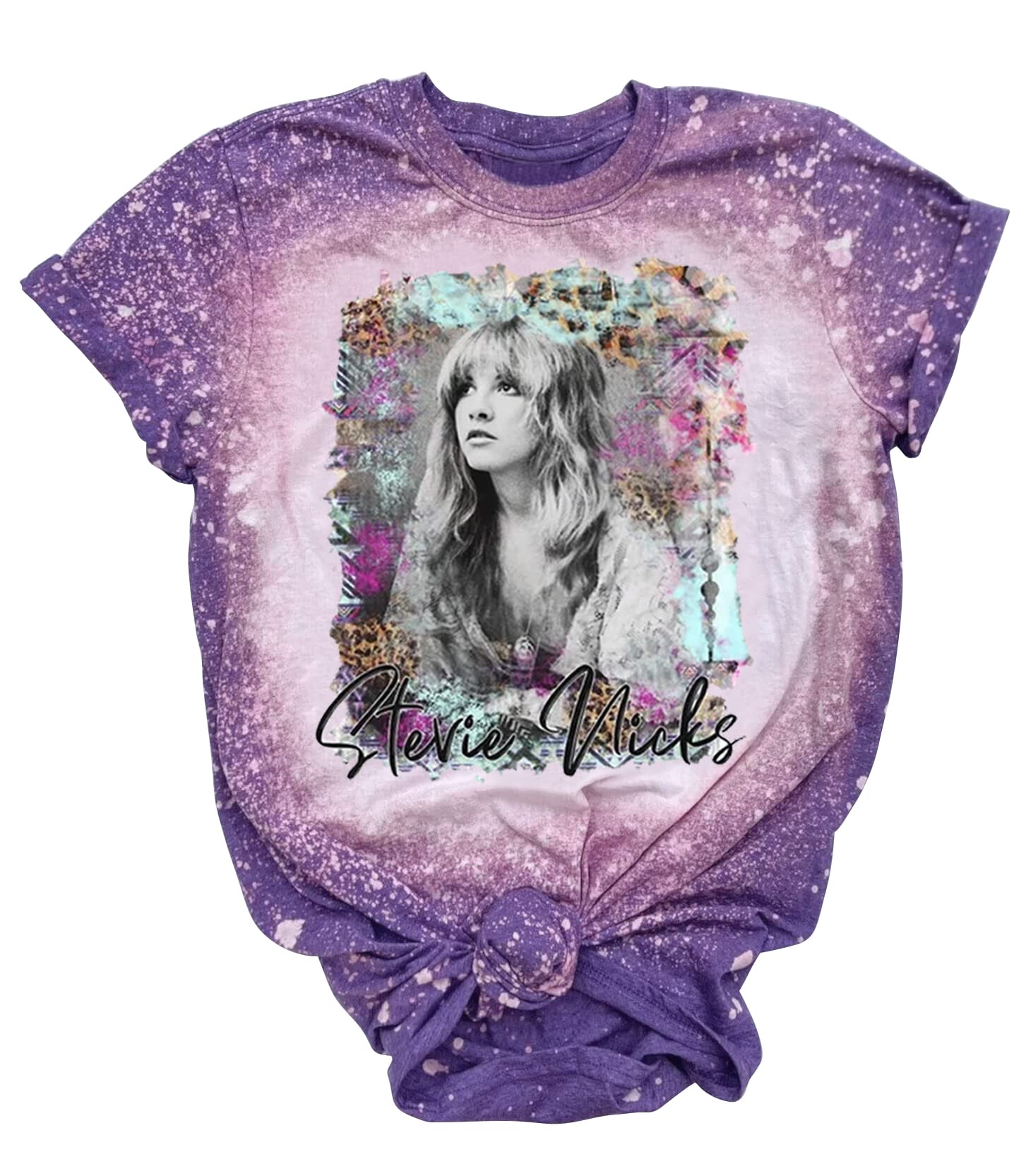 LANMERTREEWomen Vintagae T Shirt Back to The Gypsy That I was Stevie Shirt Nicks Graphic Music Tees Shirt Rock Band Tops Blouse