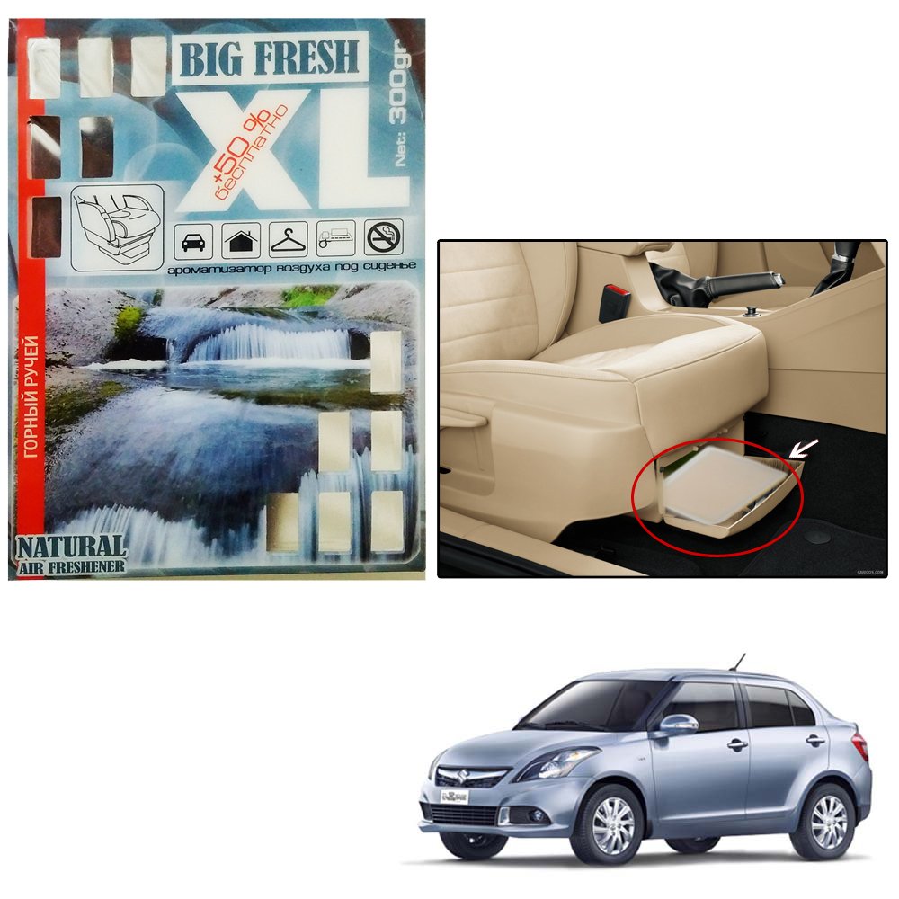 Vheelocity Big Size 300gms Self Evaporating Under Seat Car Perfume Air