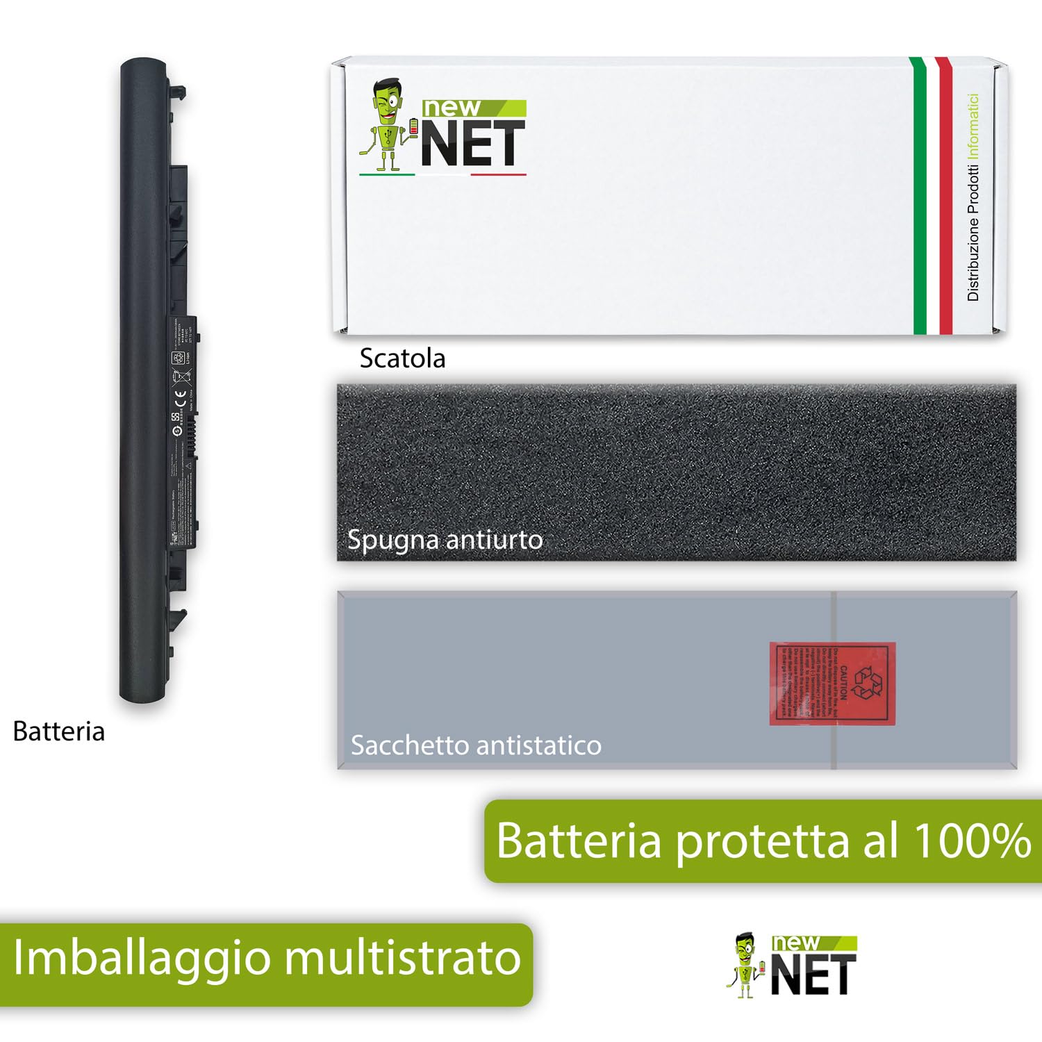 Batteria HS04 compatibile HP Pavilion 240 250 G4 G5