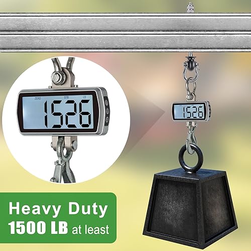 Miniatura 5 de Dolibest Juego de 6 perchas permanentes de acero inoxidable 304 resistentes para columpios, patio de recreo, porche, asiento de yoga, para hamaca de