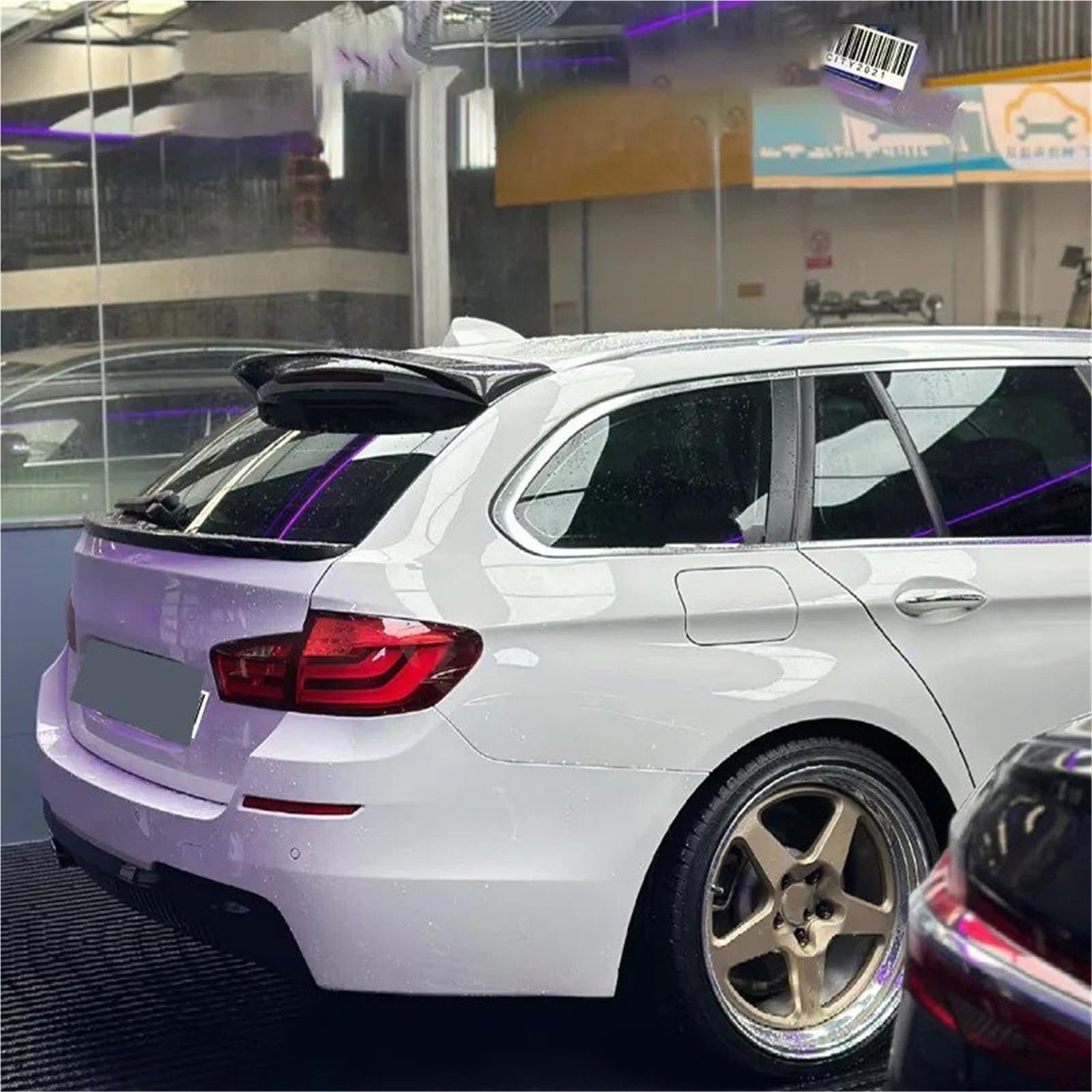 Dla B&MW Seria 5 F11 Touring Version 2012-2017 Lotka Tylny Spoiler Bagażnika Skrzydło Na Klapie Dekoracja Zewnętrzna Samochodu Spojler Tylny Trunk Wing