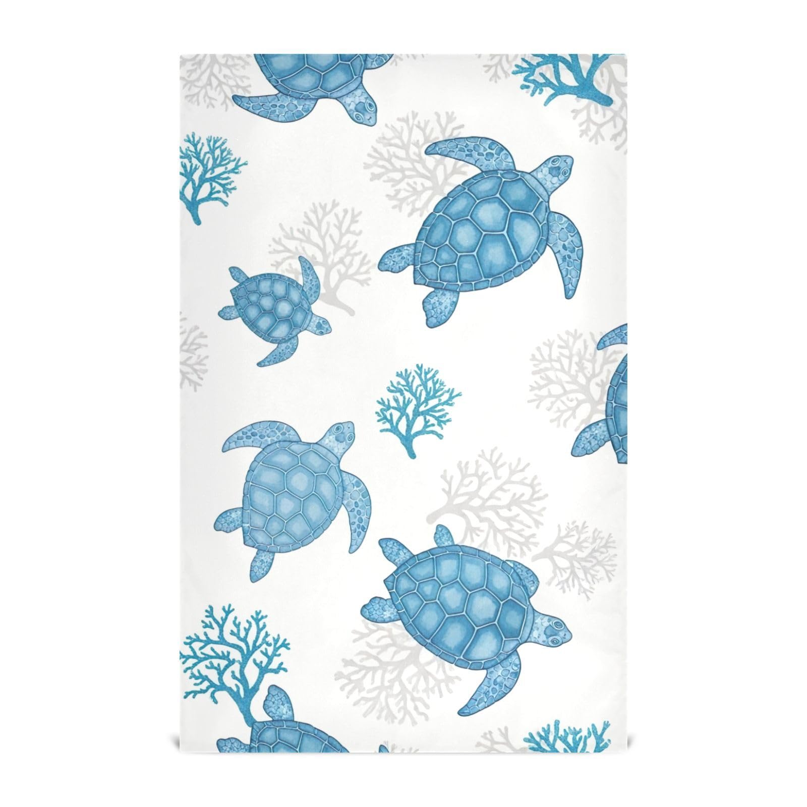 Serviettes absorbantes tortues de mer GAIREG contre les traces sur la vaisselle