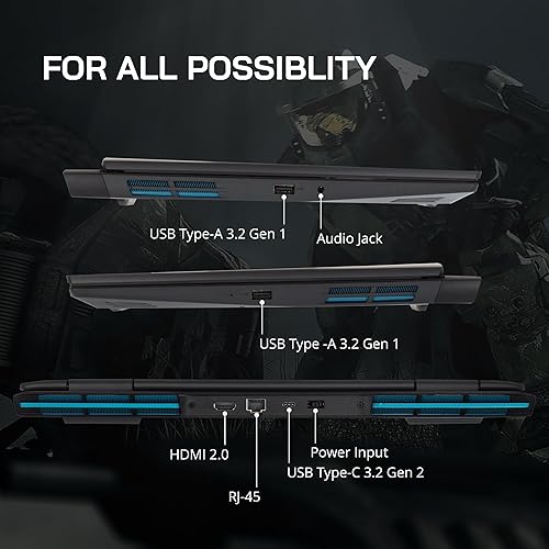 Miniatura 9 de LENOVO IdeaPad Gaming 3 - Laptop para juegos, pantalla FHD de 15.6 pulgadas de 120 Hz, AMD Ryzen 5 6600H, 64 GB de RAM, SSD PCIe de 2 TB, NVIDIA