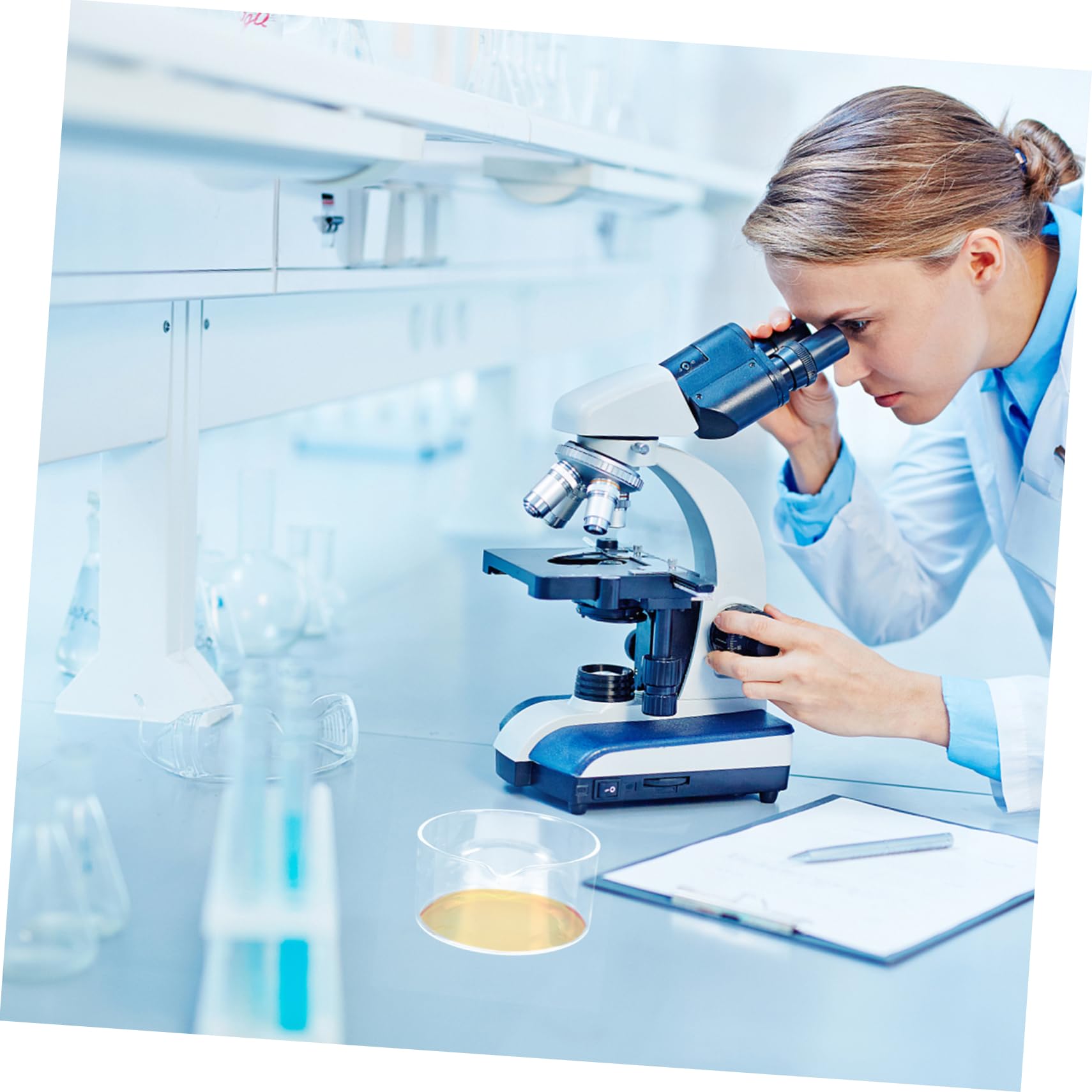 SOLUSTRE 5piezas Plato Para Cristalización De Para Laboratorios De Biología Resistente Altas Temperaturas y Fácil Vertido