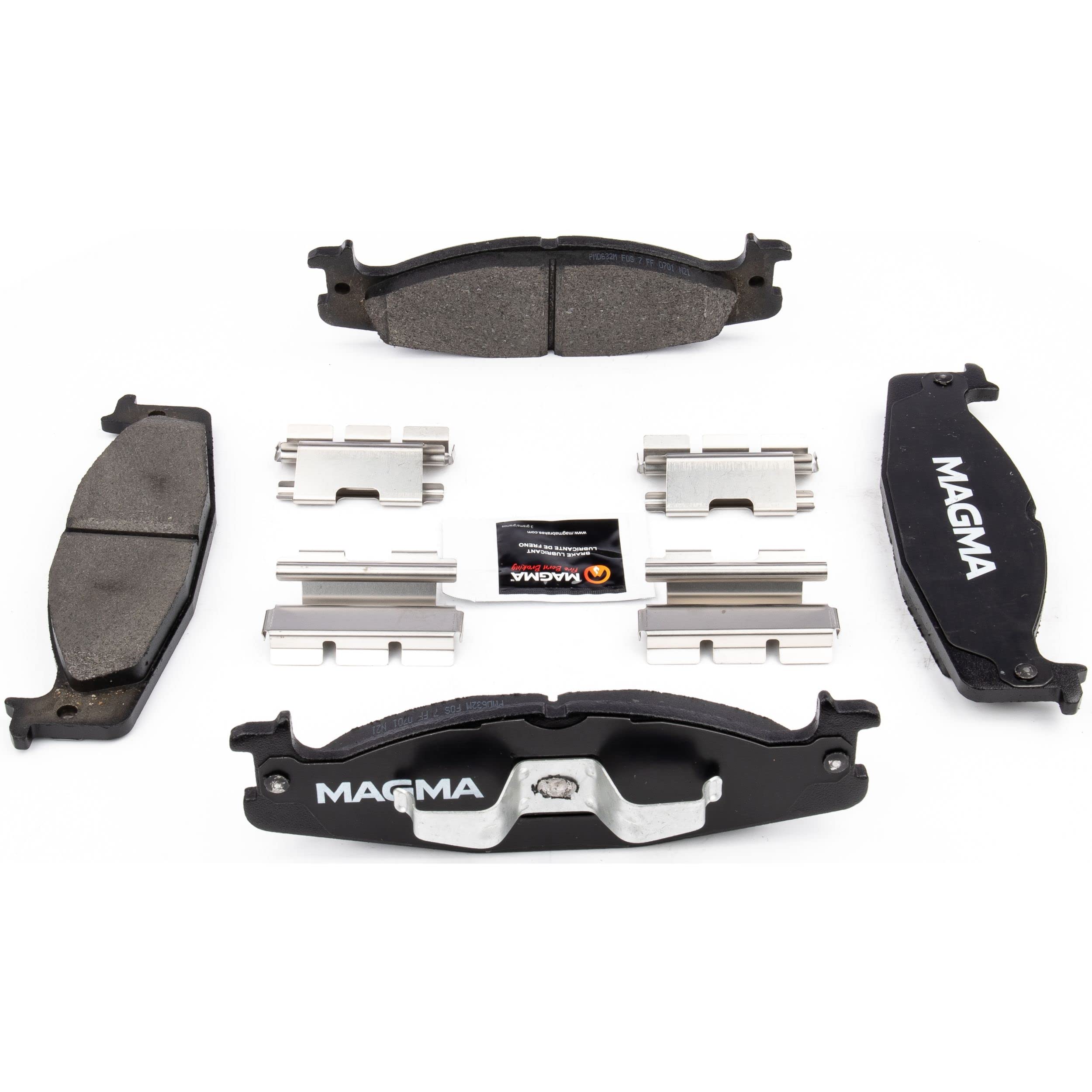 PMD632M Semi-Metallic Brake Pads, Front