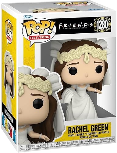 Funko POP! TV: Friends - Wedding Rachel Green - Figura de vinilo coleccionable - Idea de regalo - Producto oficial - para niños y adultos - Fans de