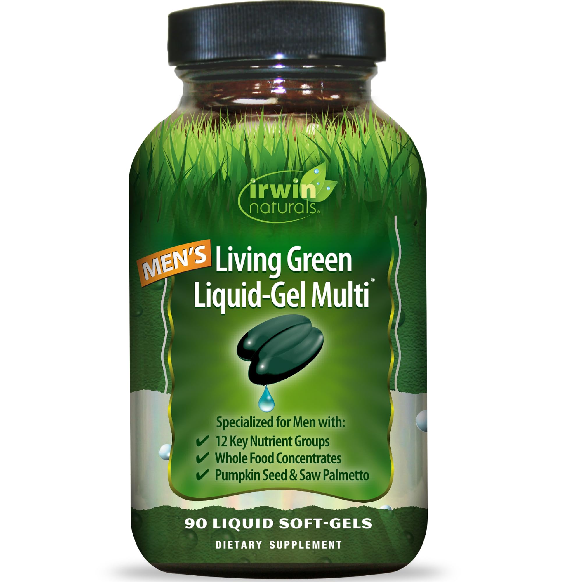 Irwin Naturals Men's Living Green Daily Multivitamin
