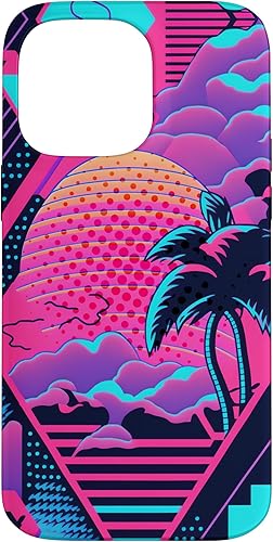 Miniatura 21 de iPhone 16 Retro Vaporwave Vibes - Funda para amantes de la nostalgia de la música de los años 90