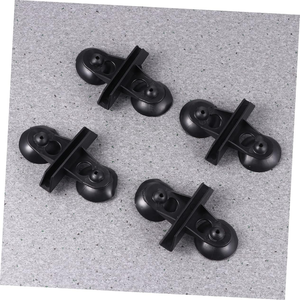 15pcs Black Aquarium Divider Set with Suction Cups Plastic Clips for Fish Tank Separation for Mixed Breeding and Safe Isolation of Freshwater Fish