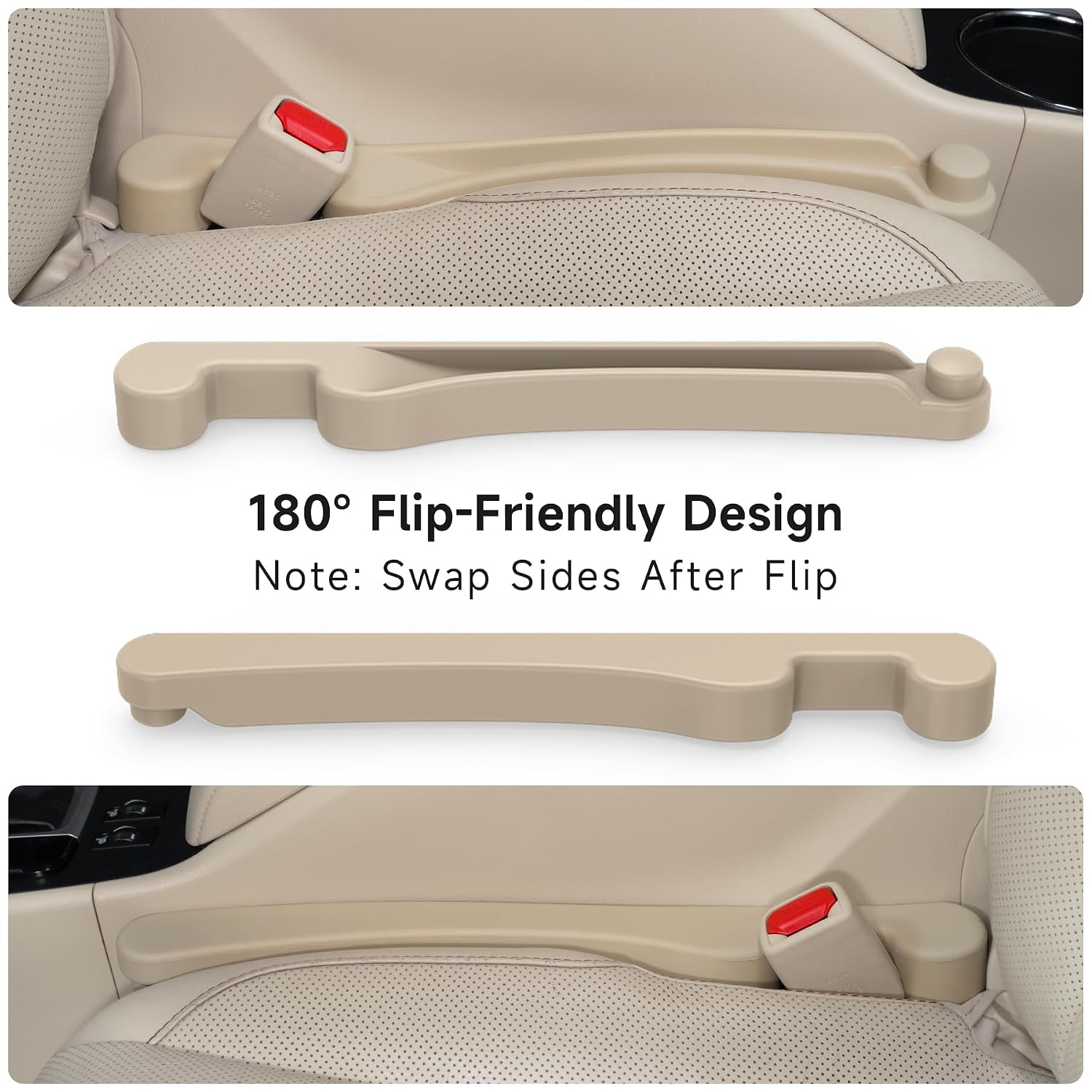 Givifive Car Seat Gap Filler, Set of 2 - Image 6