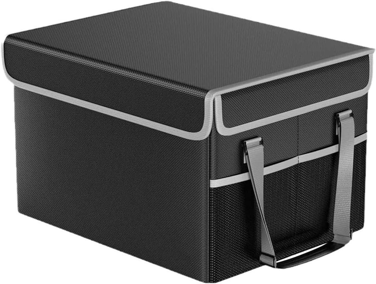 ドキュメントオーガナイザー実用バッグストレージボックスファイルドキュメント用のポータブルブリーフケースファイル耐火バッグストレージボ