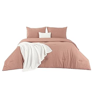 yummy Amazon.com: Bedsure 5 Pieces Cotton Comforter Set with