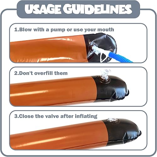 Miniatura 4 de Caminante y bastón inflables, 2 unidades, regalos de broma sobre la colina para ancianos, decoraciones de cumpleaños, disfraz de anciano para