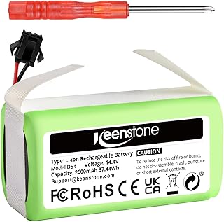 Replacement Battery for eufy RoboVac 11 11C 11S Plus 11S MAX 12 15C 15C MAX 15T 25C 30C G10 Hybrid G30 Edge R500 R450 | 14.4V 2600mAh