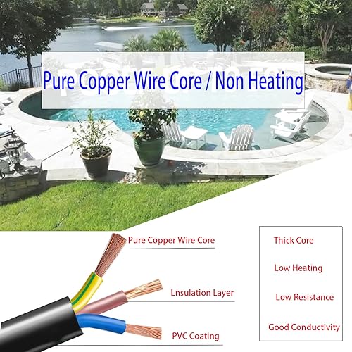 Miniatura 6 de 5898412LF 58984402L Reemplazo del cable de alimentación, compatible con la fuente de alimentación digital de Maytronics Dolphin Cleaner, 10