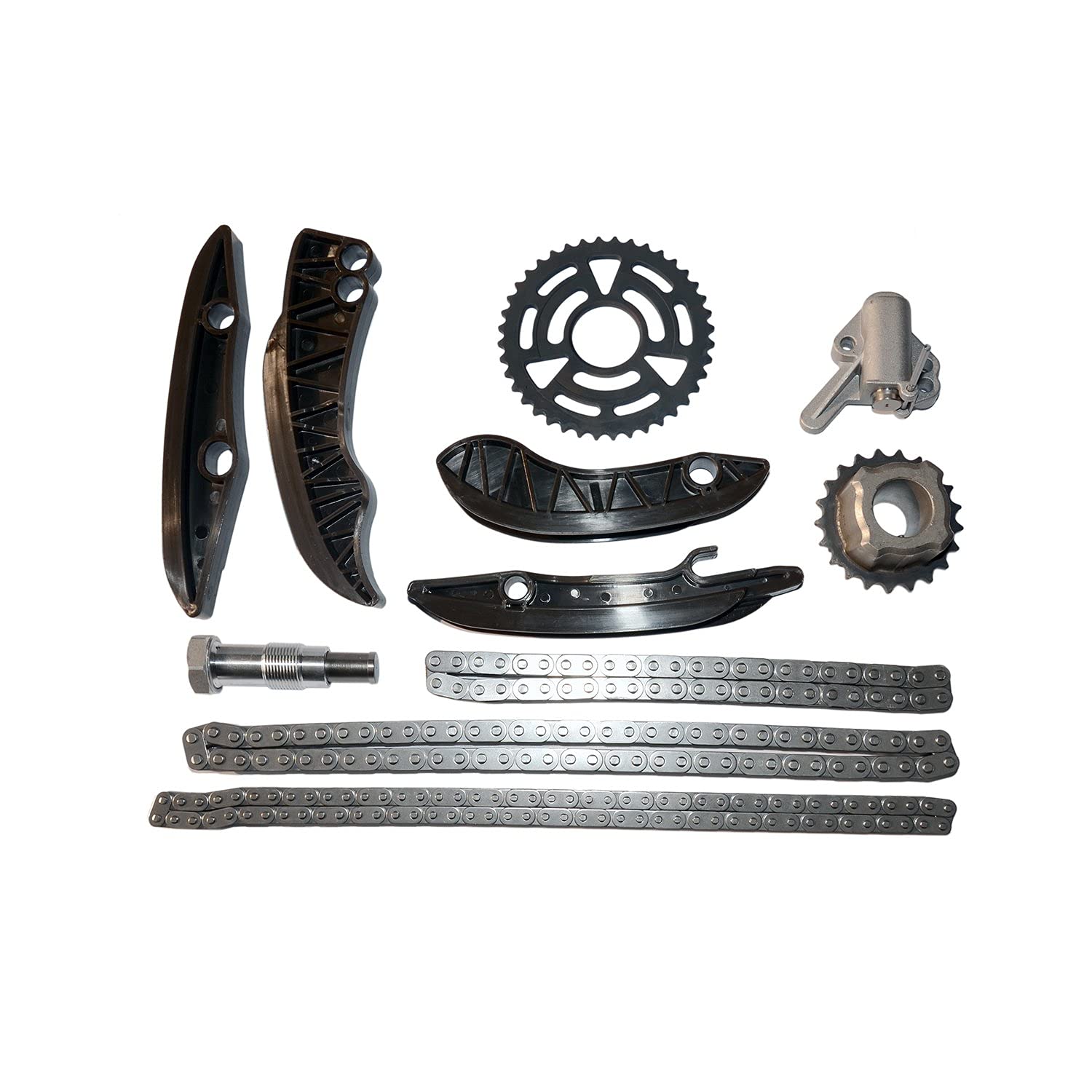Juego de cadena de distribución 11317797898 Compatible con 3 E90 / Touring E91, 4 Coupe F32 F82, 4 Convertible F33 F83, 5 F10 F18 Pieza n. ° 11317797899 13527797903 11318506652
