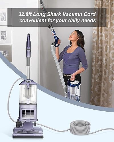 Miniatura 6 de VHBW Cable de vacío de repuesto para Shark Navigator Lift-Away Pro NV355 NV356 NV356K NV357 UV400 UV540 NV36 NV60 NV80 NV360 NV370 NV585 NV501 NV502