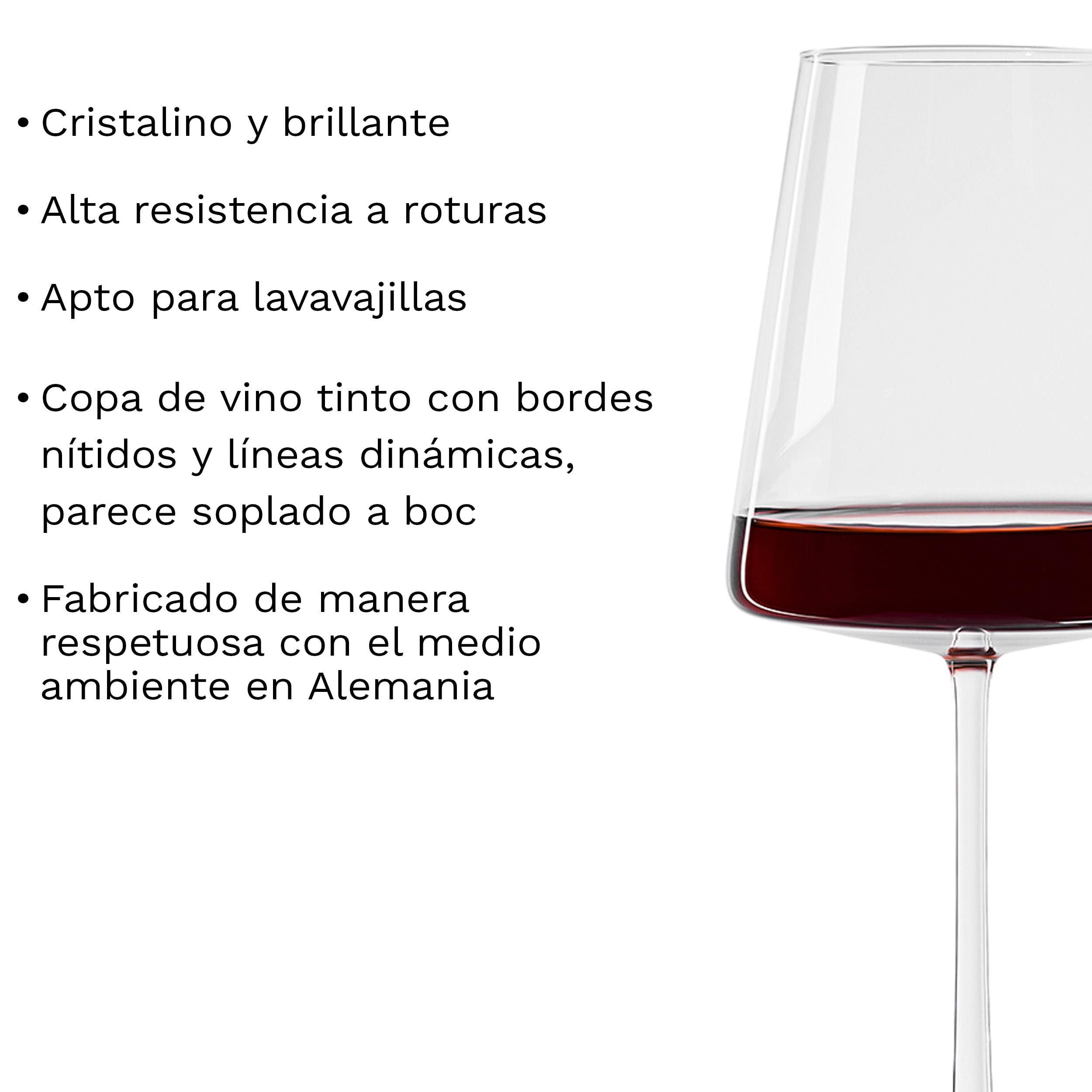 Stölzle Lausitz Set 6 Copas de Vidrio, 520ml, 6 Unidad (Paquete de 1), 6