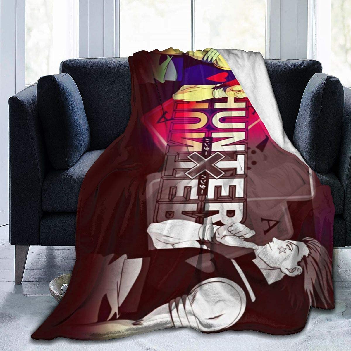 Cute Fleece Blankets, Hunter Hisoka Morow Anime Hxh Fan Art Poster Wedding Throw  Blankets, All Seasons, Super Soft Yoga Blanket for Girls Farmhouse  Aeroplane 60 x 50 Inch : Amazon.de: Home u0026 Kitchen