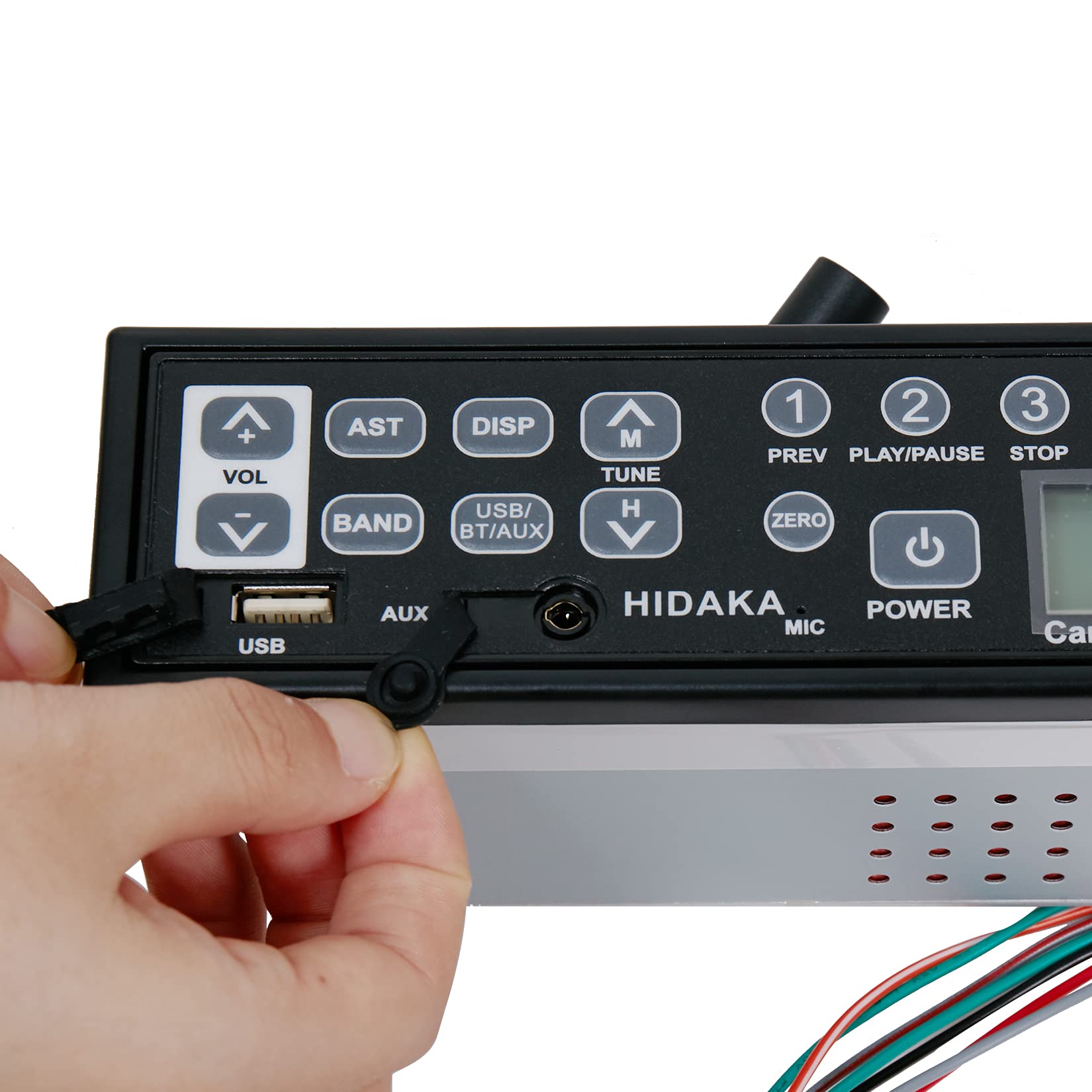 am/fm ラジオトラック新車より24V取外し品です。 いすゞラジオ新車より24V取り外し品5台 （純正24V.AM.FMラジオ