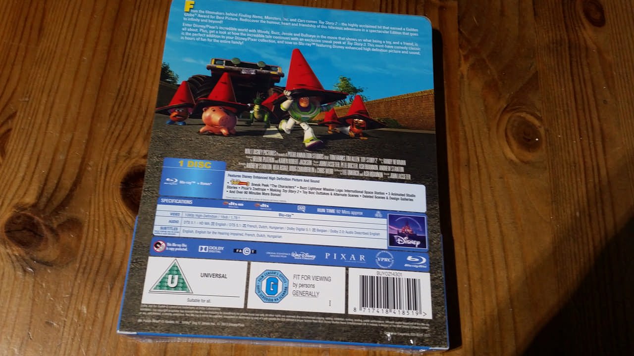 Toy Story 2 - Zavvi Exclusive Limited Edition Steelbook (The Disney Collection #4) [UK Import]