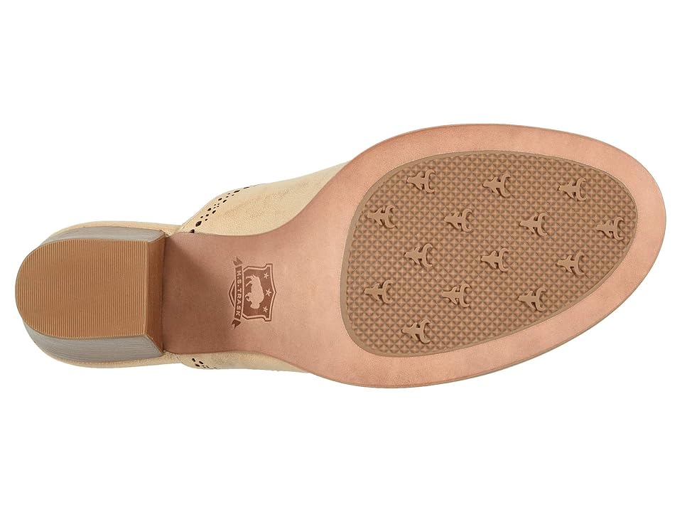 

Trask Carlena (Beige Washed Sheepskin) Women's 1-2 inch heel Shoes