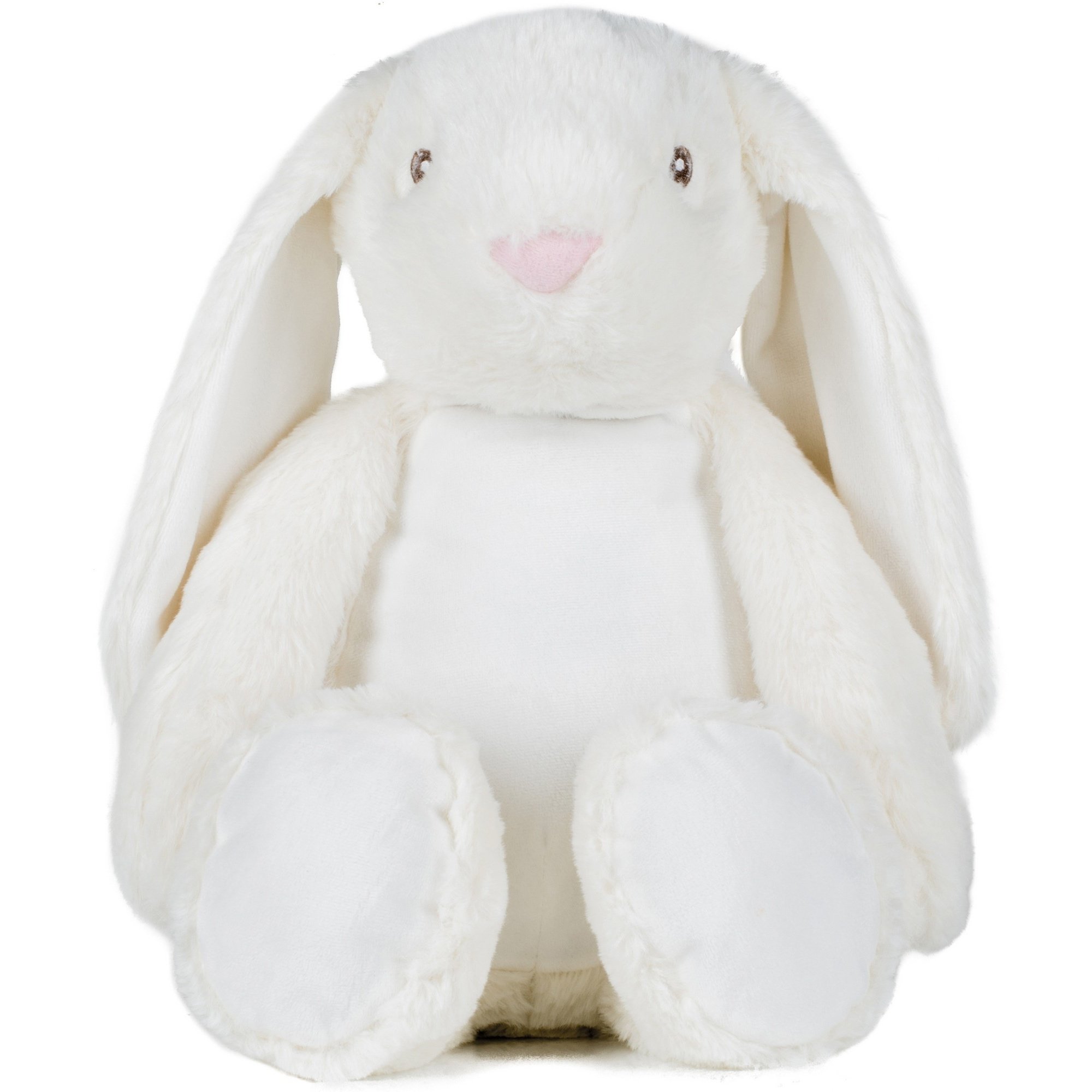 Mumbles Childrens/Kids Zippie Bunny Soft Plush Toy (One Size) (Cream)