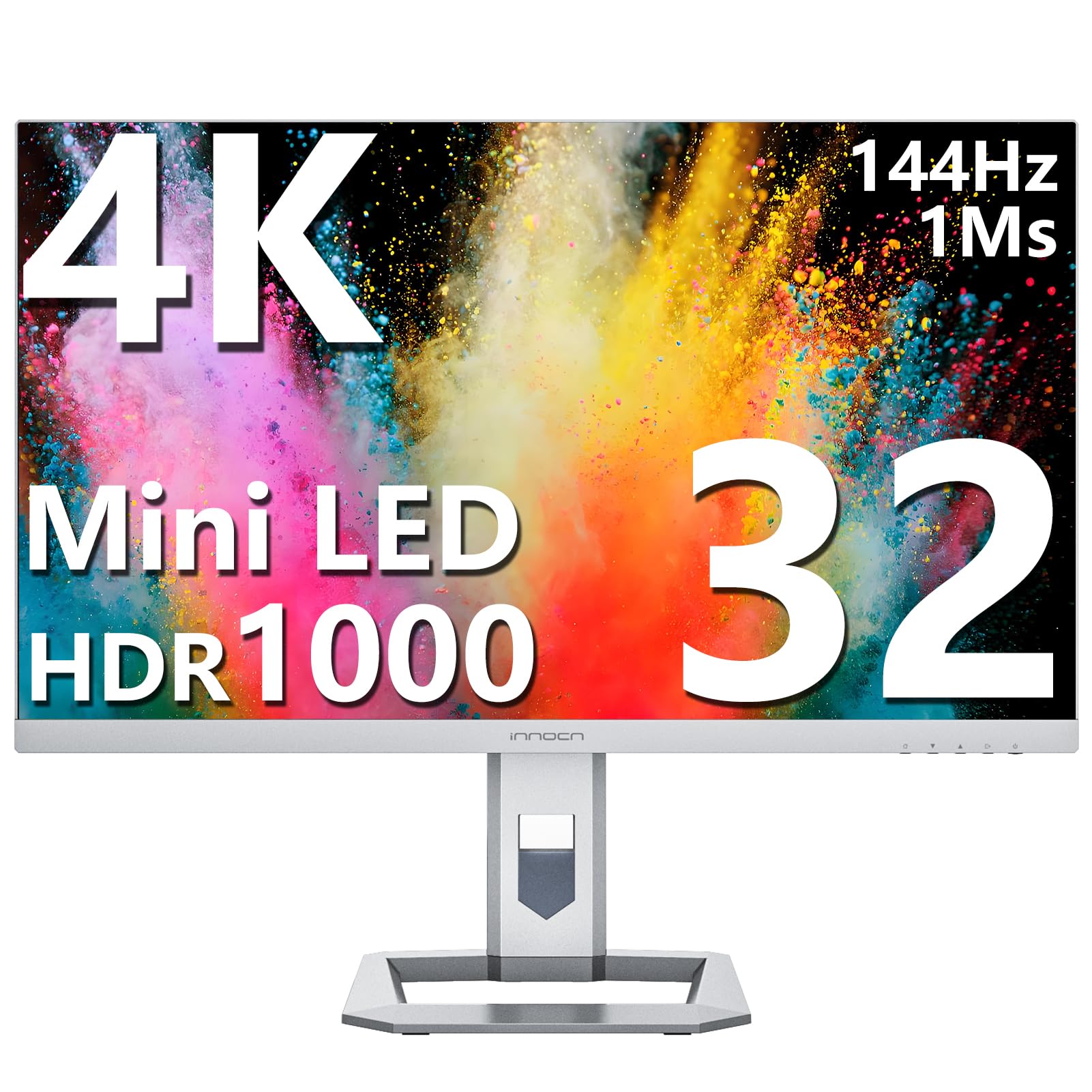 Amazon.co.jp: 32インチ 4K HDRゲーミングモニター,144Hz,1ms
