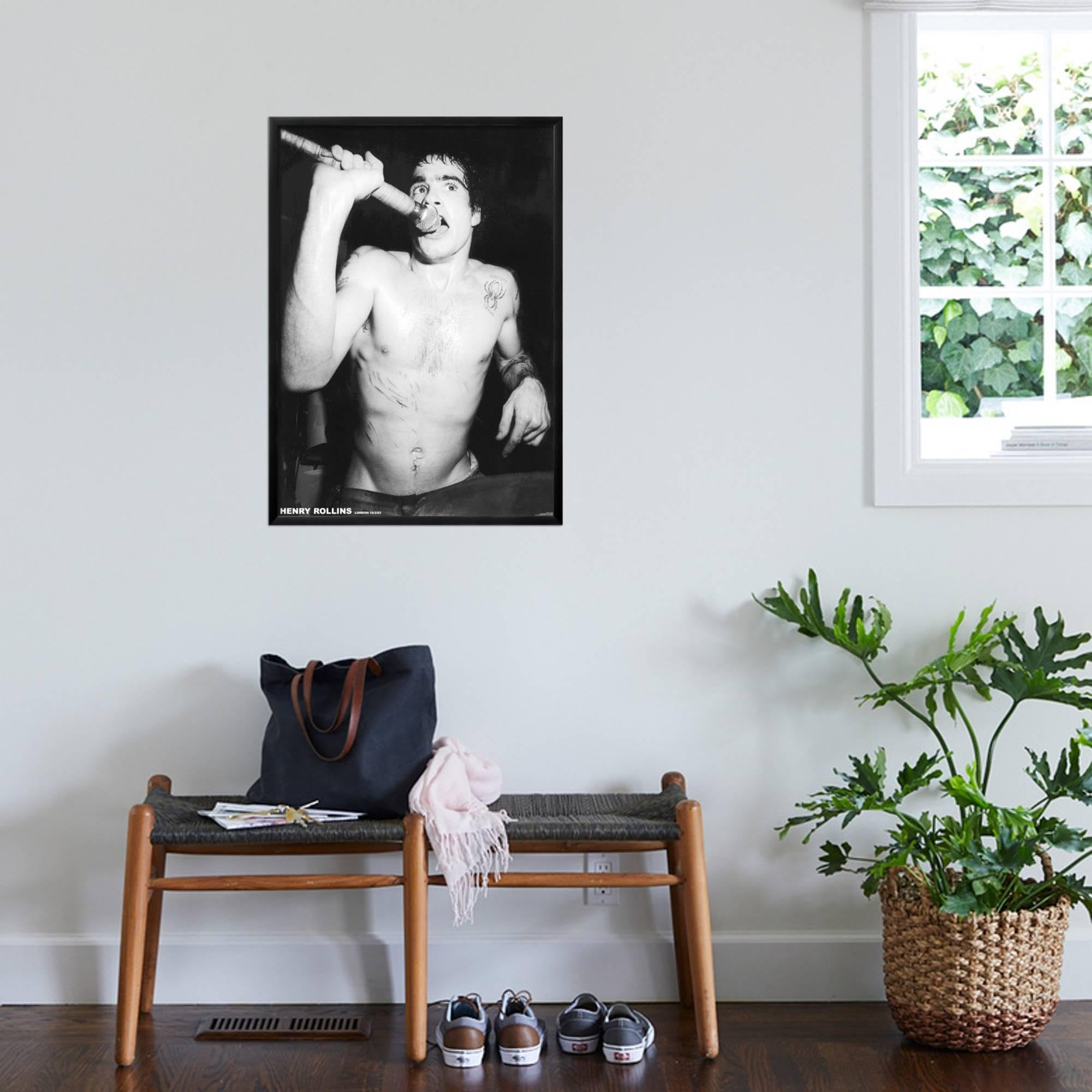 Amazon.com: AllPosters Wall Poster Henry Rollins-London 83 on