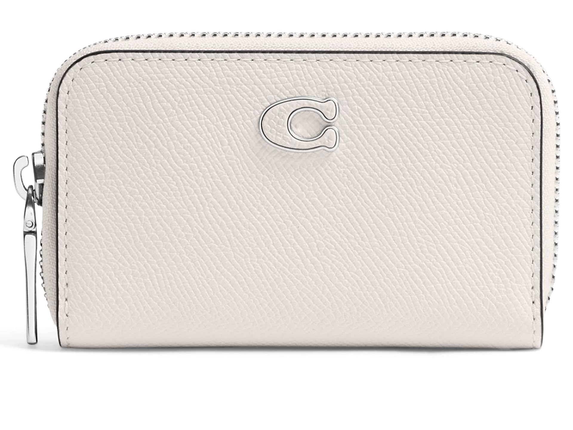 Coach Mens Card Case, Chalk, One Size