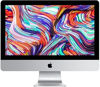 Apple iMac 4k / 21,5 pollici / Intel Core i5, 3,1 GHz / 4 core / RAM 8GB / 1000GB HDD/ MK452LL/A / tastiera italiana (Ricondizionato)