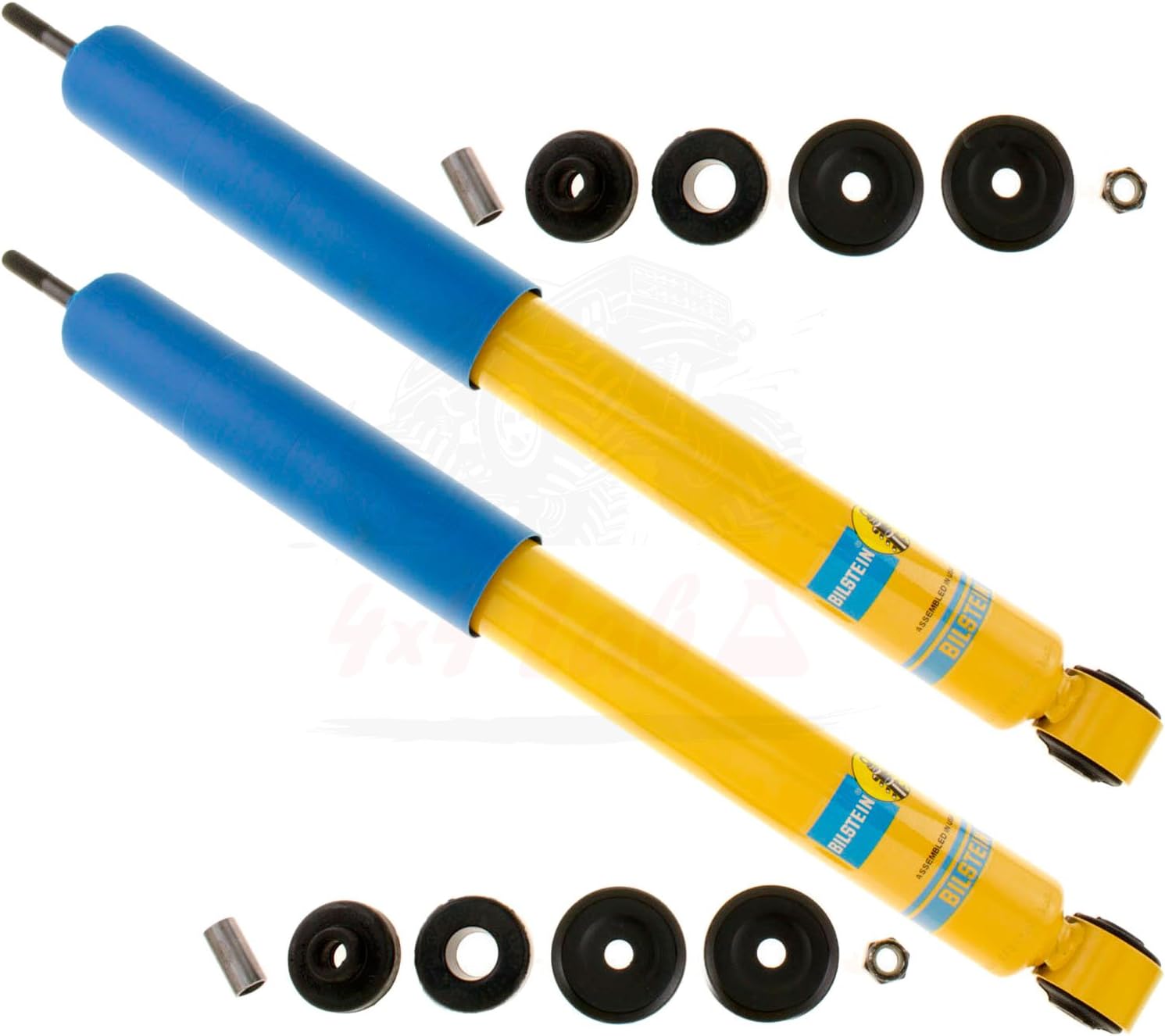 Bilstein 24-186070 B6 4600 Series Set of 2 Front Monotube Replacement Gas Charged Shock Absorbers for 04-10 Dodge Ram 3500 SLT