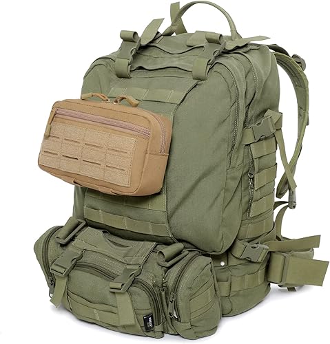 Miniatura 7 de Tactical Molle - Bolsa horizontal para administración multiusos corte láser bolsa de herramientas EDC