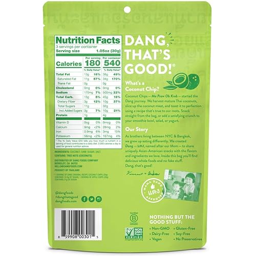 Miniatura 54 de Chips de coco con cacao Dang