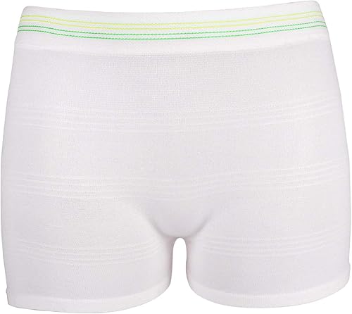 Miniatura 1 de Paquete de 12 unidades de ropa interior de malla imprescindible para el hospital que proporciona ropa interior lavable y transpirable para el parto,