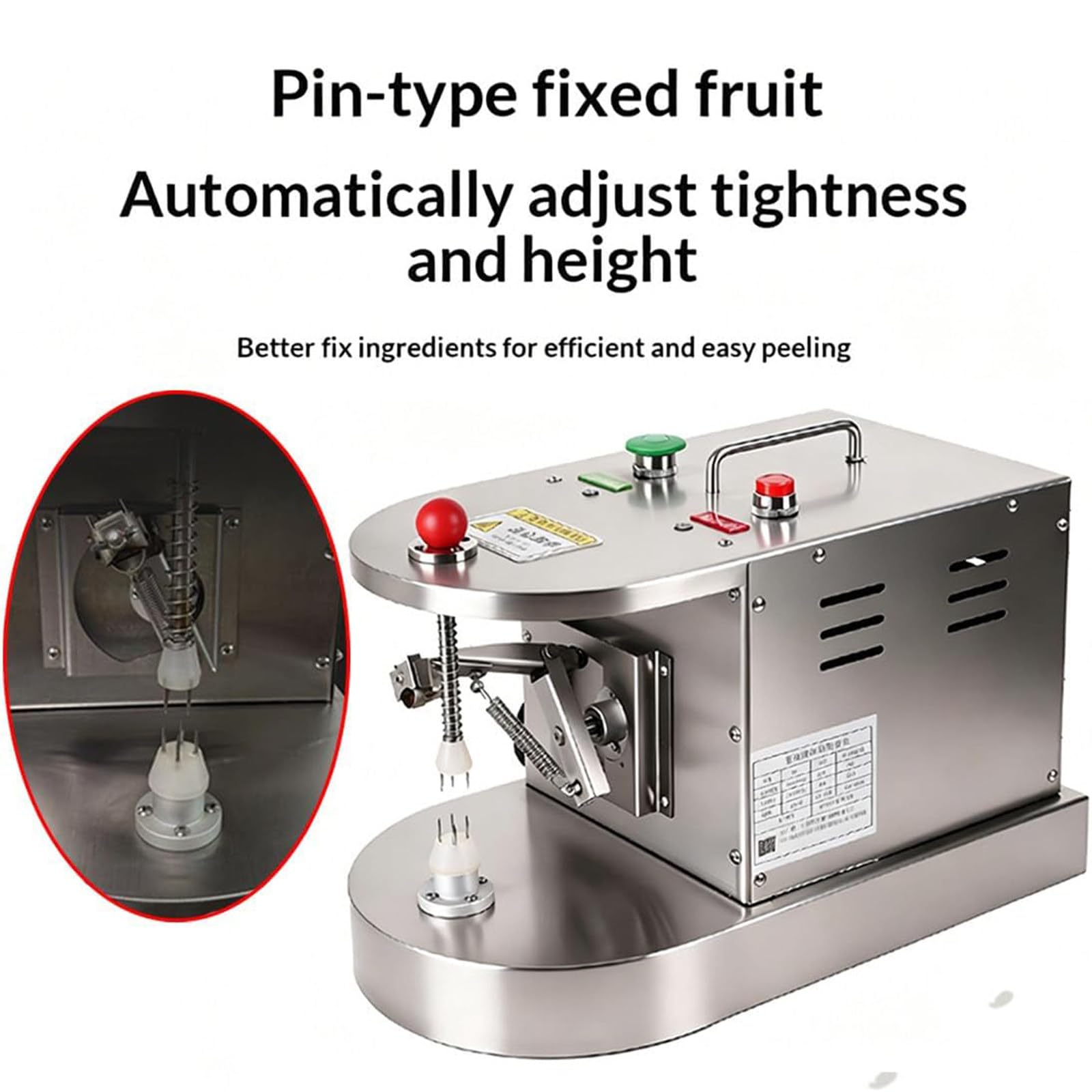 Gewerbliche Obstschälmaschine, Edelstahl-Schäler Für Den Hausgebrauch