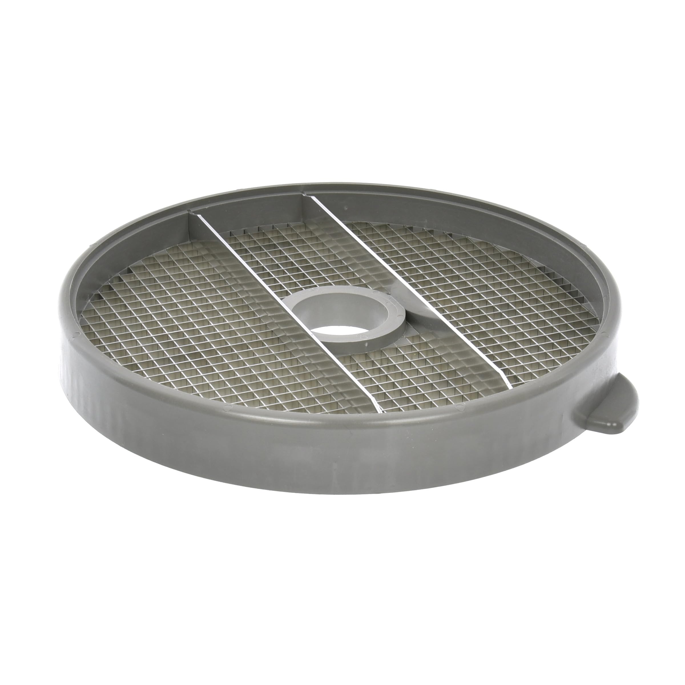 Griglia di taglio 5 x 5 x 5 mm per taglio cubo Robot Coupe 28117 per tagliaverdure CL50 CL52 CL55 CL60 R502 R602 - ricambio per gastronomia professionale, diametro di registrazione 19 mm