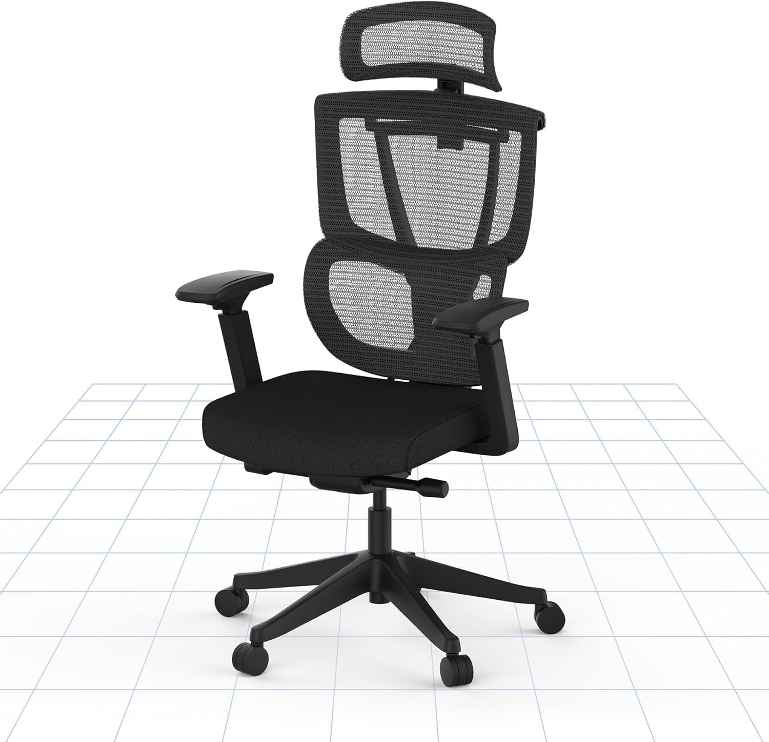 FLEXISPOT C7 Ergonomic Office Chair, with Lumbar Support, Swivel