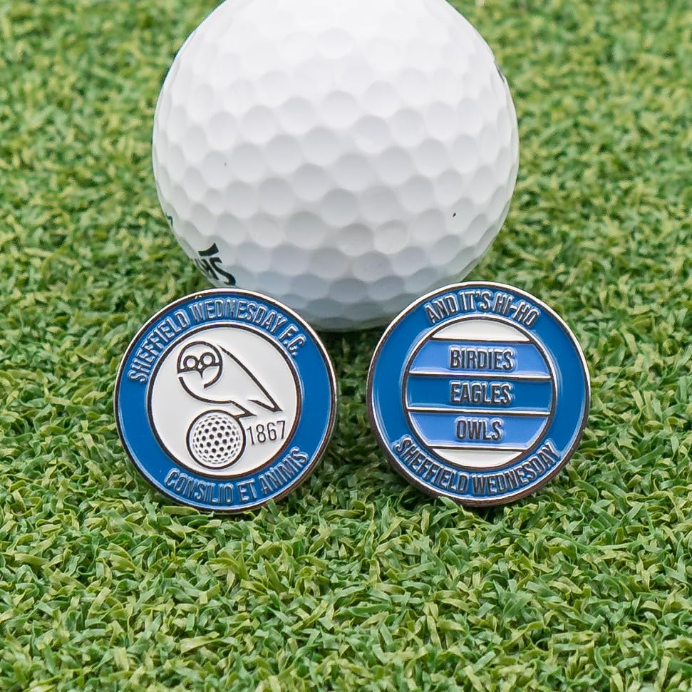 Sheff Wed Themed Golf Ball Marker