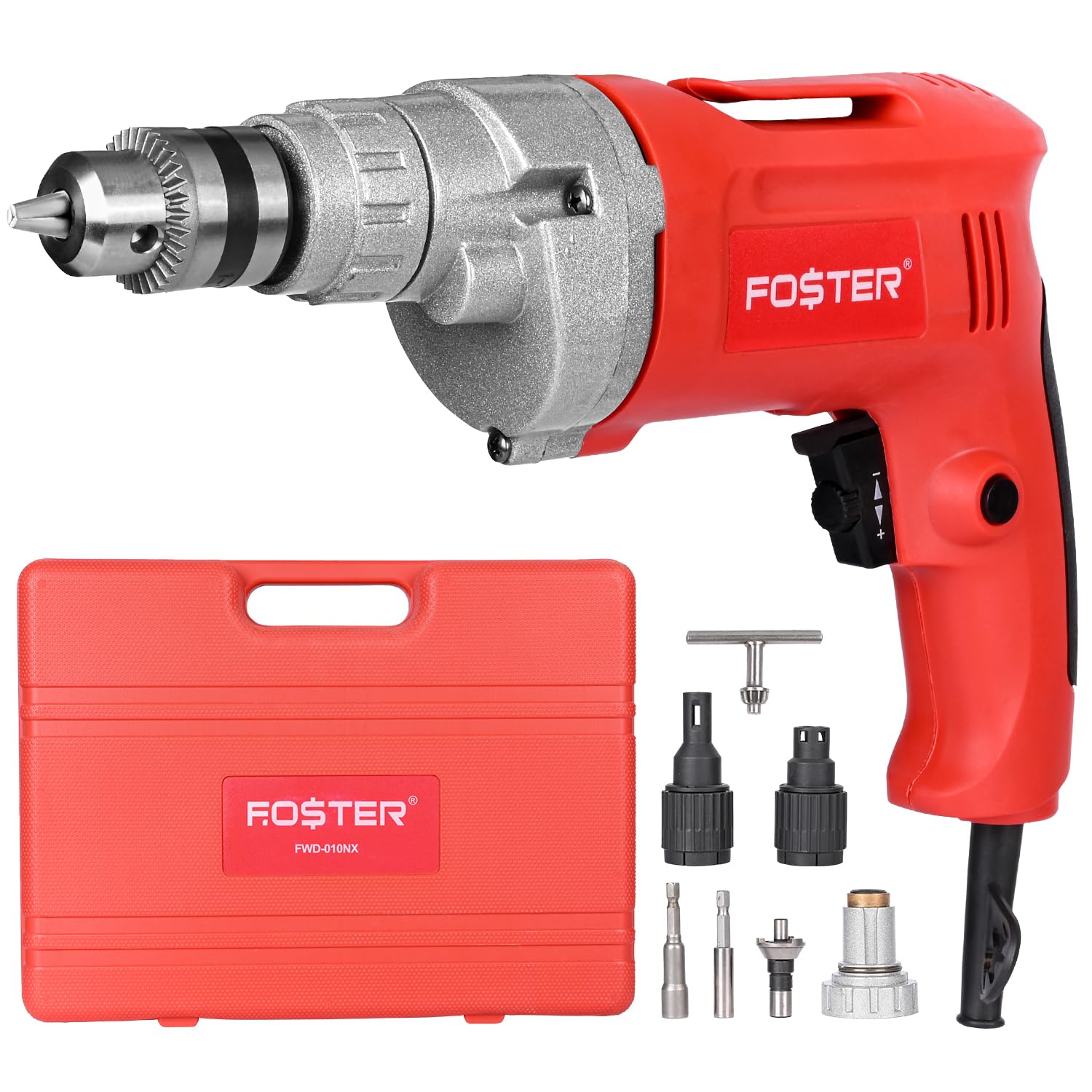 FOSTER FWD 010NX 3-in-1 Corded Electric Drill Machine with Heavy